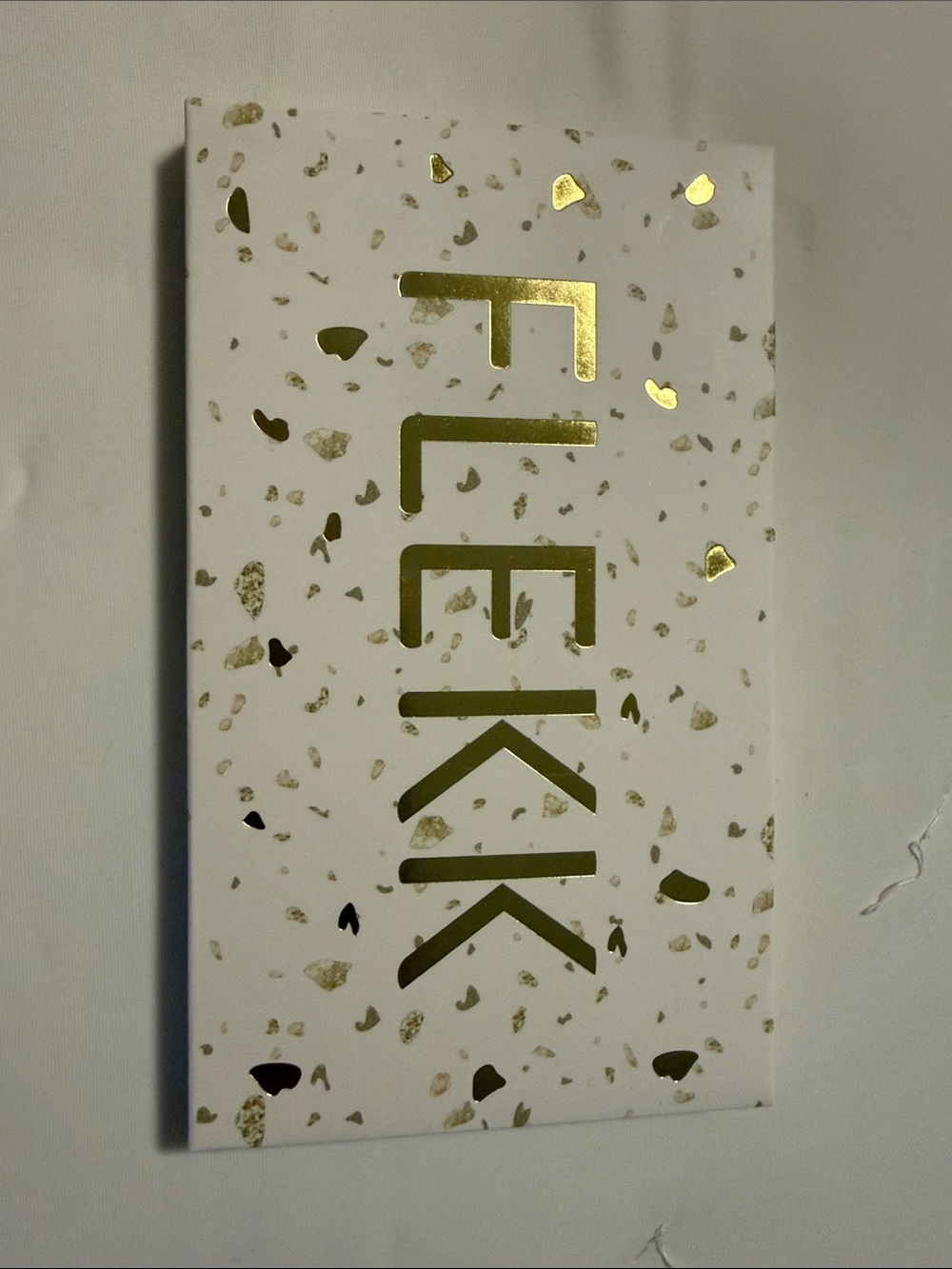 Metallic Gold & White Eyeshadow Palette